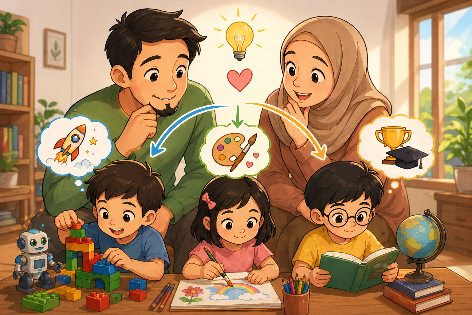 Empat Cara Dampingi Perkembangan Anak Sebagai Individu yang Berbeda-Beda